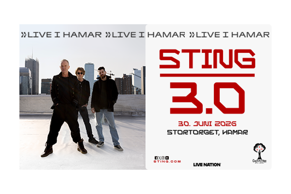 Sting reklameplakat