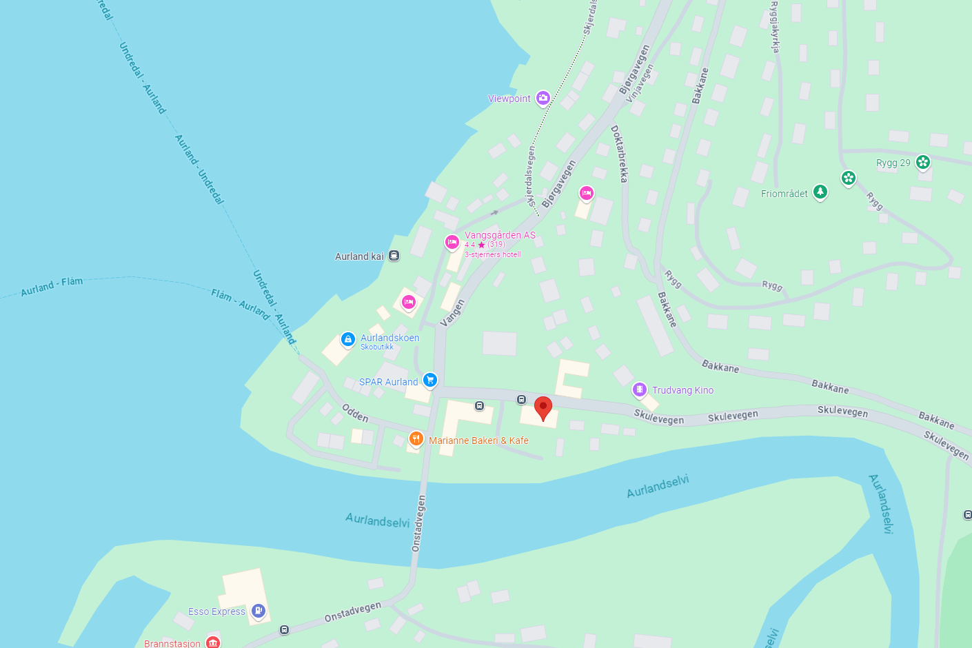 Kart over kontorstad